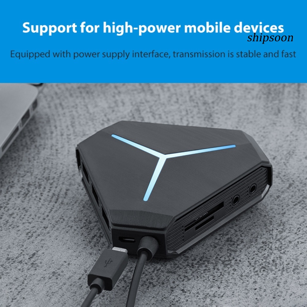 Bộ Chuyển Đổi Đa Cổng Usb 2.0 Aux Tf 1m Cho Pc | BigBuy360 - bigbuy360.vn