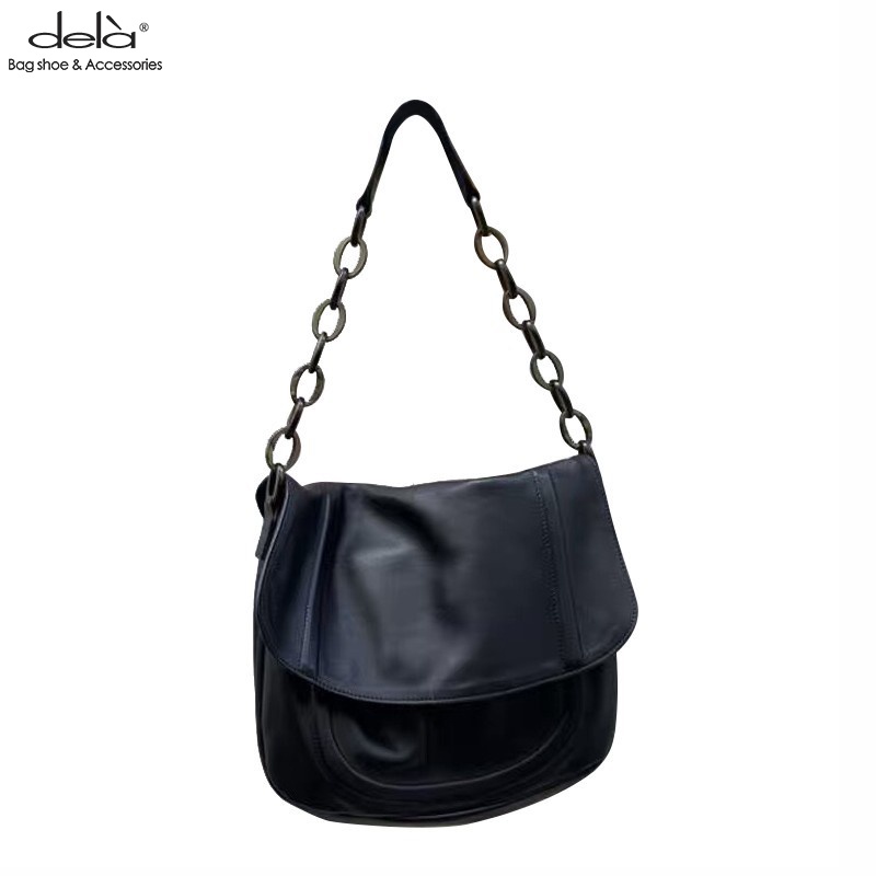 Dela Túi Đeo Chéo Da PU Phong Cách retro Thời Trang Cho Nữ