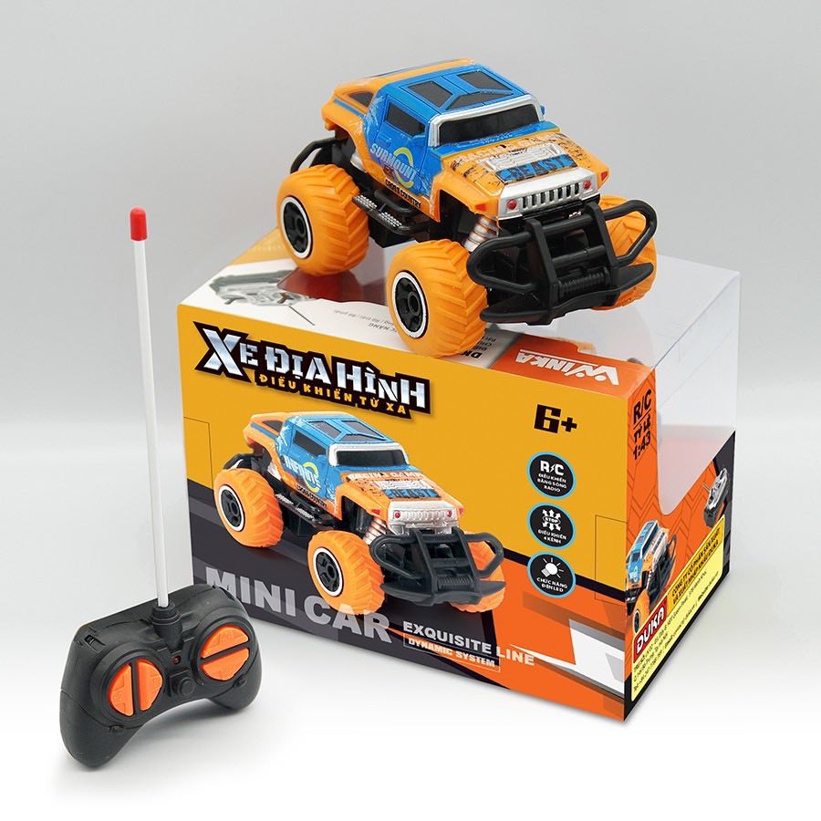 Bộ Đồ Chơi DUKA: Xe Địa Hình Điều Khiển Từ Xa - Vô Địch DK81012