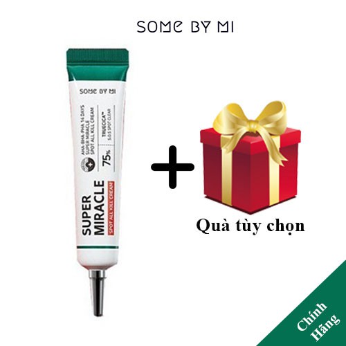 Kem Dưỡng Giảm Mụn Some By Mi Super Miracle Spot All Kill Cream 30ml