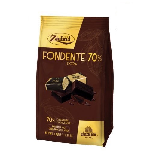Socola Fondente Extra 70% Cacao hiệu Zaini 173g