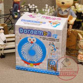 QUẠT BÀN SẠC ĐIỆN DOREMON