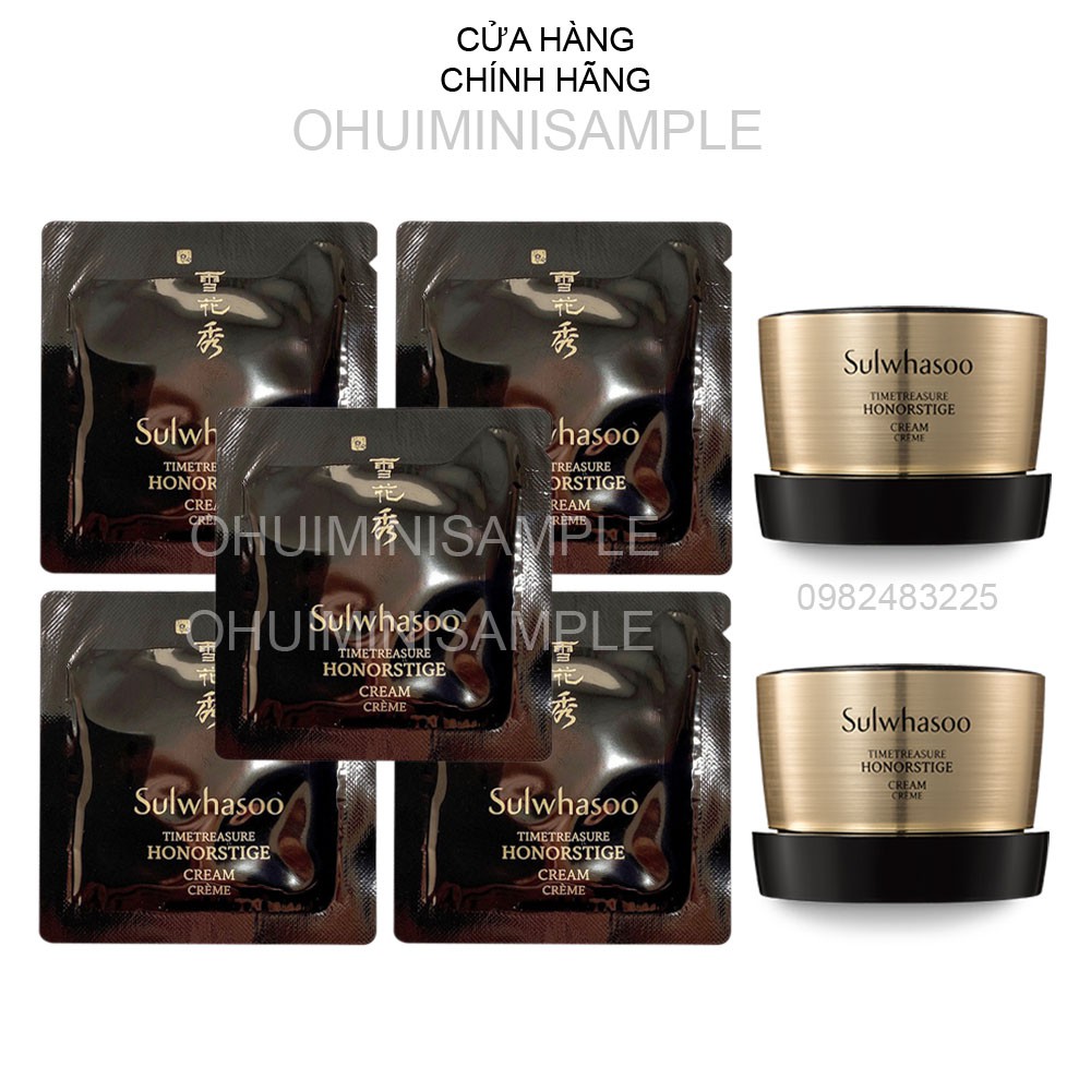 [Hiếm-Vip] Gói kem sâm đen Sulwhasoo Harmonizen Regenerating Cream EX giải quyết tất cả vấn đề da giúp mờ thâm nám (1ml)