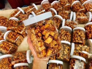 Tóp mỡ sên nước mắm cháy tỏi 120k/hủ 250gram