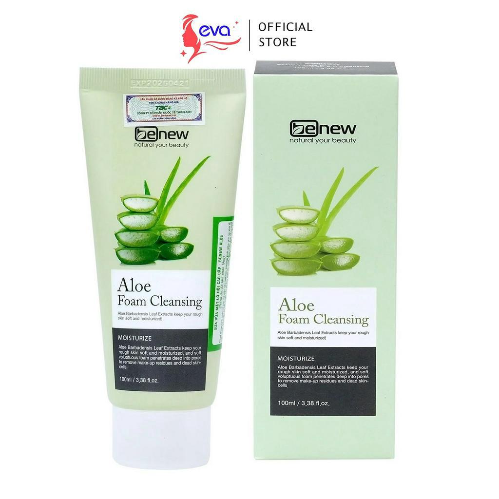Sữa rửa mặt BENEW Aloe Foam Cleasing 100ml