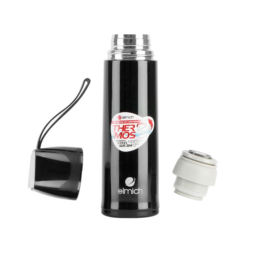 [Mã LIFECPMALL giảm 12% đơn 250K] Bình giữ nhiệt Elmich Inox 304 500ml EL3658