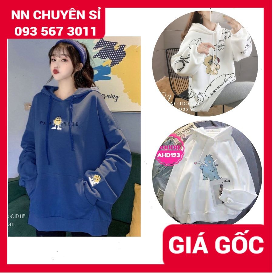 ÁO HOODIE KHỦNG LONG BẮN TIM AHD193 ⚡FREESHIP⚡100% ẢNH THẬT⚡ NN CHUYÊN SỈ - NN STORE