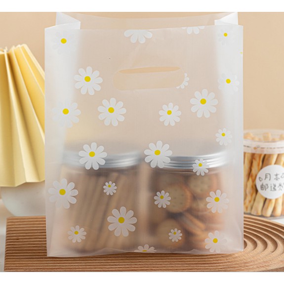 Túi xách đựng bánh kẹo hình hoa cúc