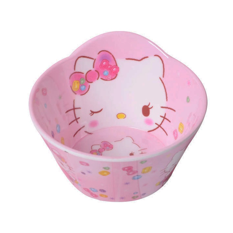 Bát nhựa Hello Kitty KT204 / Bát ăn cho bé hình Hello Kitty , Doraemon