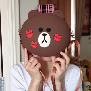 Túi gấu Brownsilicon hàng Q'uncle