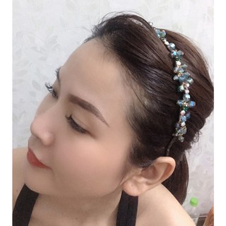 ( HÀNG MỚI VỀ ) Bờm tóc nữ đính hạt lấp lánh