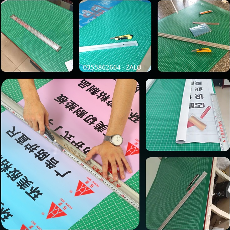 Thước nhôm chống trơn trượt