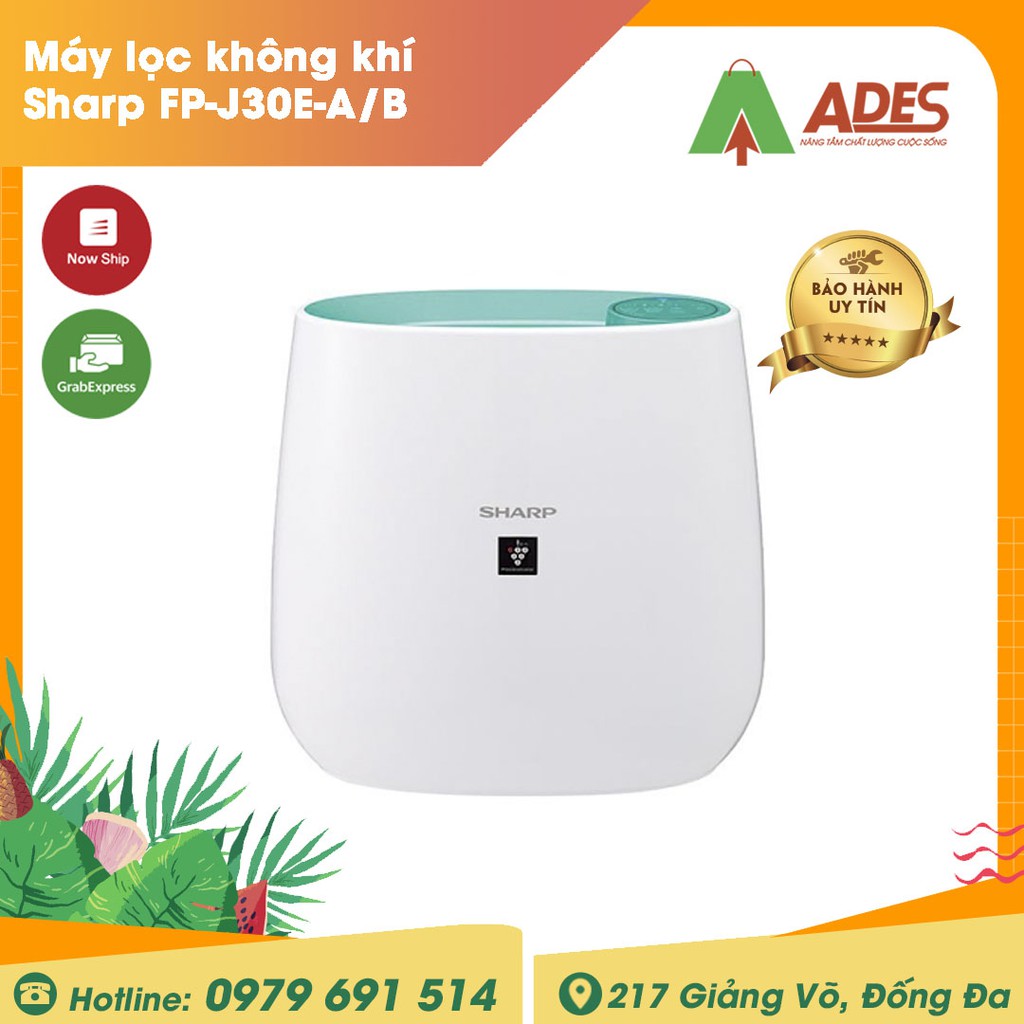 Máy lọc không khí Sharp FP-J30E-A/B | Chính hãng, Giá Rẻ