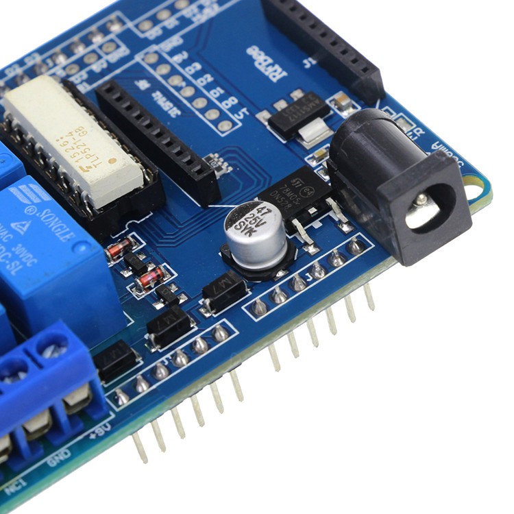 Arduino Relay Shield (4 Relay) + đế module Xbee-TH341