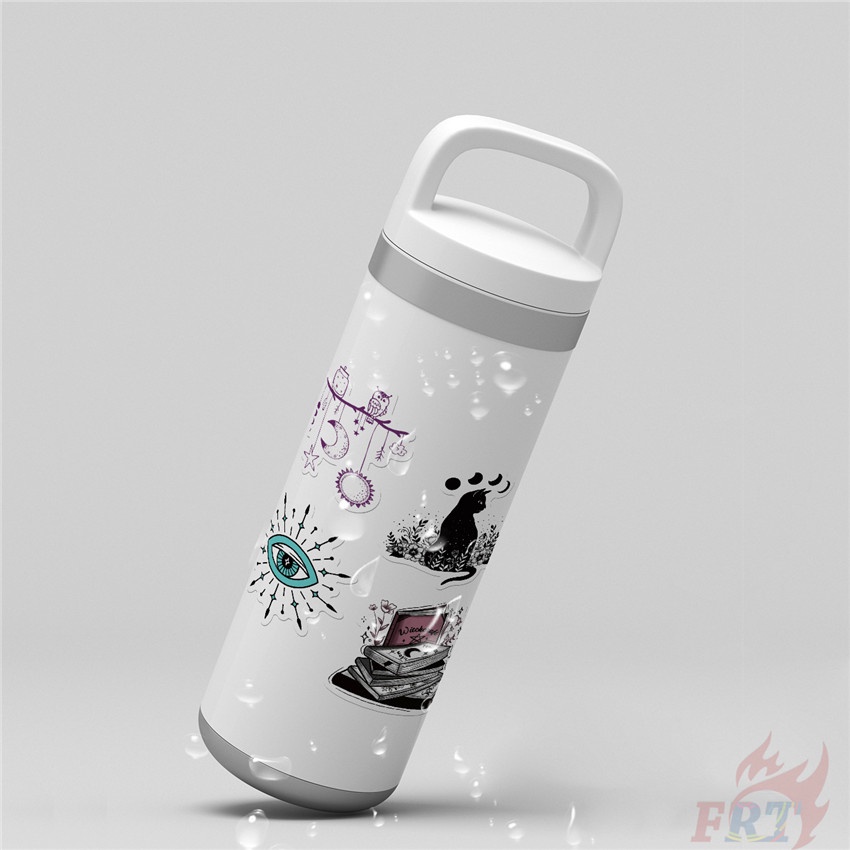 ❉ Miếng Dán Trang Trí Họa Tiết Graffiti Nghệ Thuật Kiểu Gothic Punk 01 ❉ Bộ 50 Sticker Chống Thấm Nước Họa Tiết Doodle Hợp Thời Trang