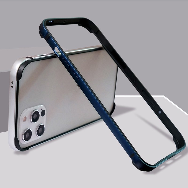 Ốp Điện Thoại Viền Kim Loại Nhôm Chống Sốc Cho iPhone 13 12 Pro Max Mini iPhone12 iPhone13