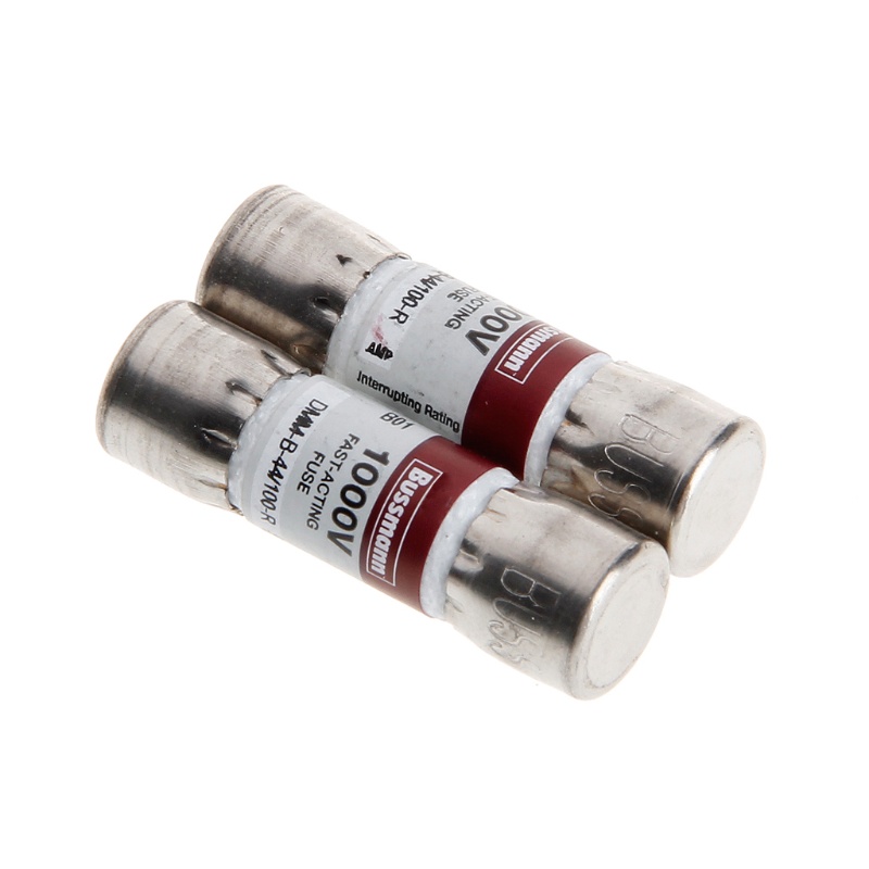 2PC DMM-B-44/100 10x35MM 44MA 1000VAC/for DC Buss Fuse For  Multimeter BUSS