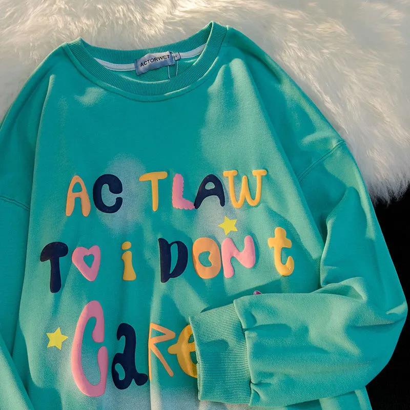 NRVP Áo Thun Nữ Dài Tay Cổ Tròn Thời Trang Hàn