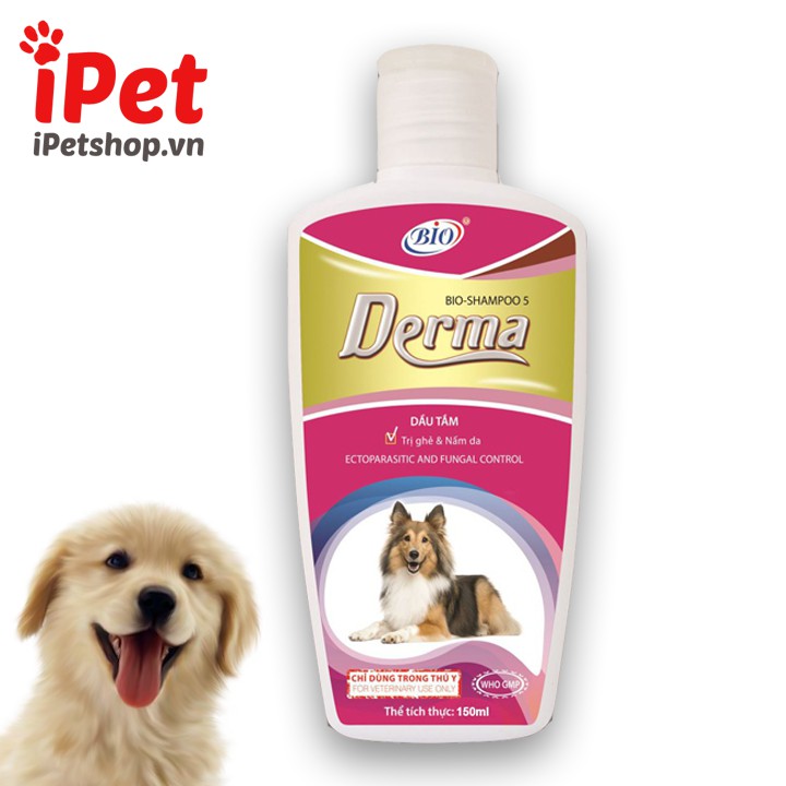 Sữa Tắm Dưỡng Da Trị Ghẻ, Nấm Cho Chó - Bio Derma - iPet Shop
