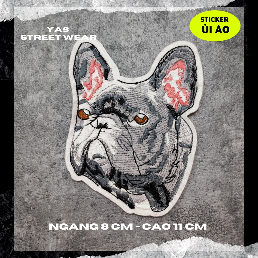 Sticker ủi áo cao cấp, miếng dán quần áo dùng làm Patch ủi, miếng vá quần áo, vá áo phao, trang trí BALO