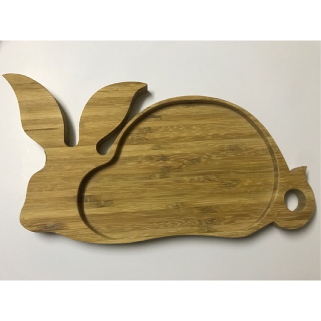 Khay tre ghép hình Thỏ