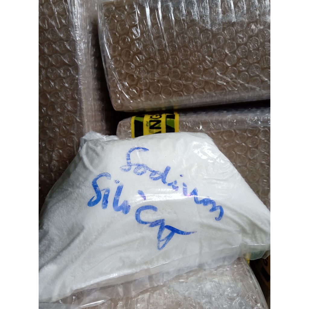 Sodium silicat bột - Na2SiO3 - 1kg.