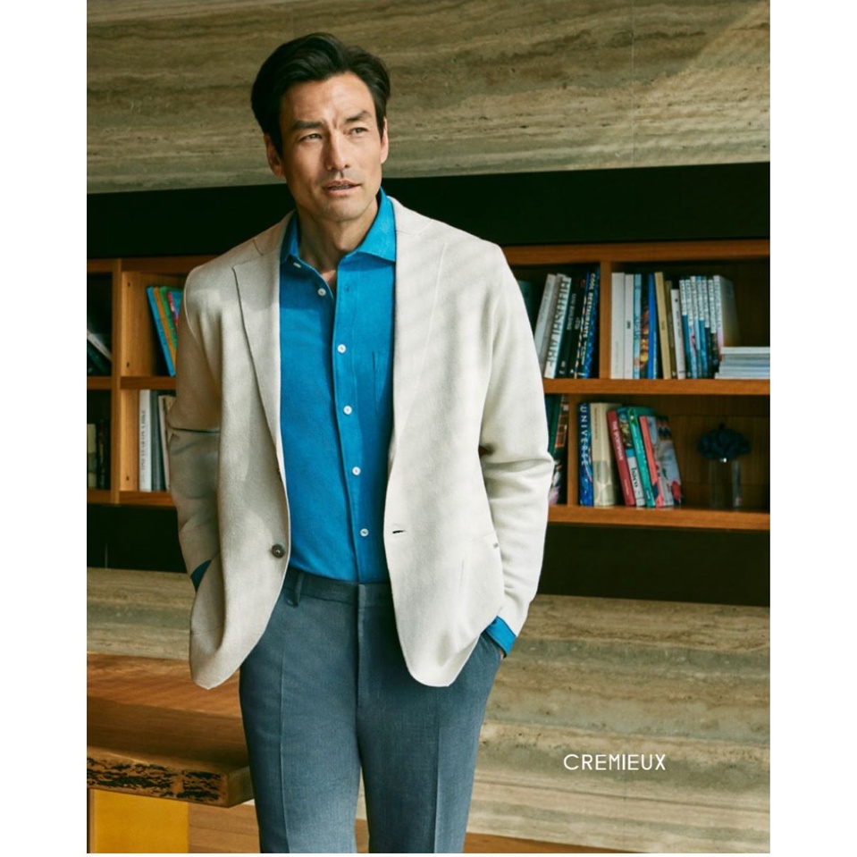 Áo Blazer len nam Cremiux xuất Hàn xịn
