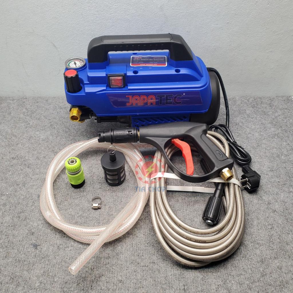 Máy rửa xe mini gia đình áp lực cao máy rửa xe công suất mạnh JAPATEC 2200W