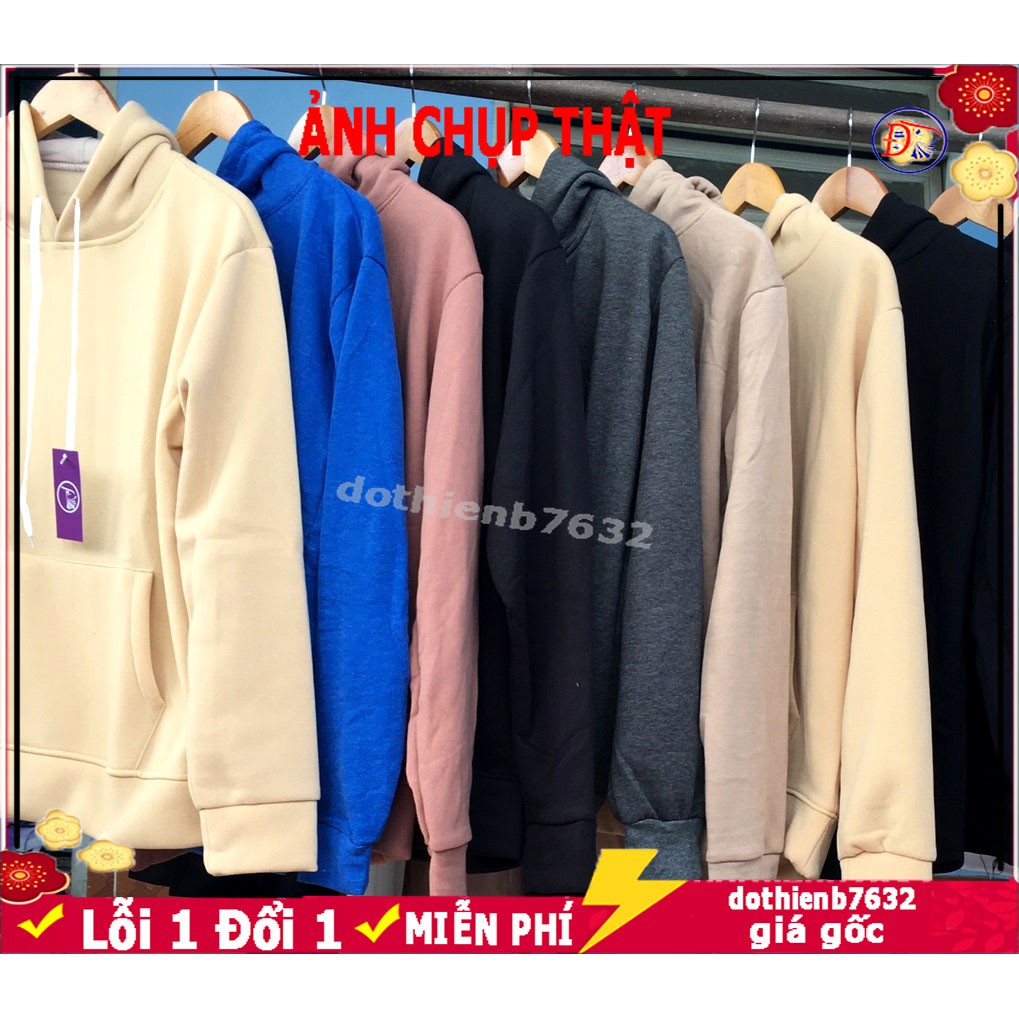 Áo hoodie khóa zip unisex ⚡️ LOẠI DÀY CÓ VIDEO ⚡️ Ao chống nắng có nón nam nữ chất nỉ dày form rộng dây kéo