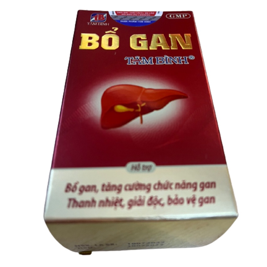 Bổ gan Tâm Bình 60 viên - Hỗ trợ thanh nhiệt giải độc gan - Cvspharmacy