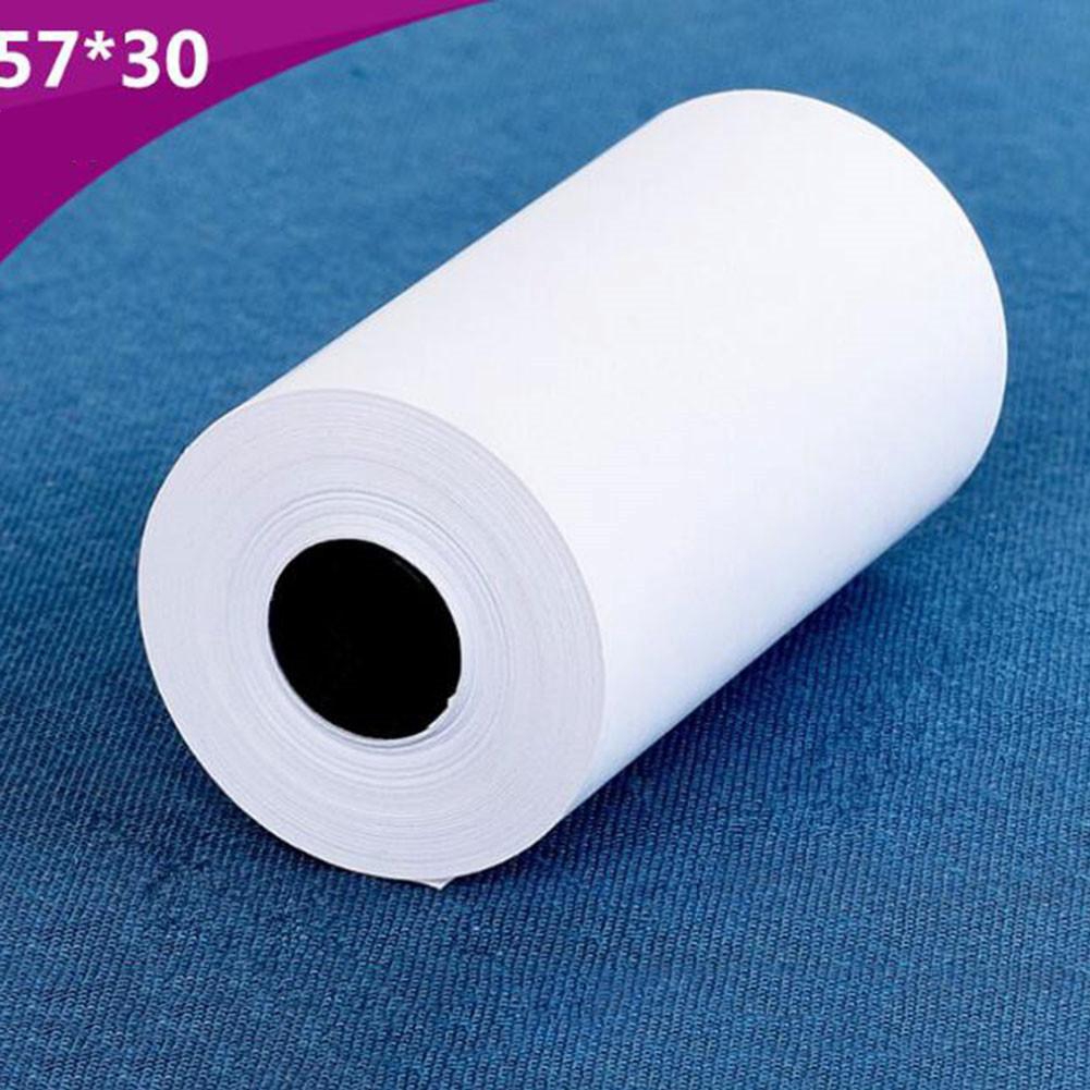 Giấy in nhiệt 57 * 30mm Nhãn dán có thể in cho máy in Paperang & Peripage | WebRaoVat - webraovat.net.vn