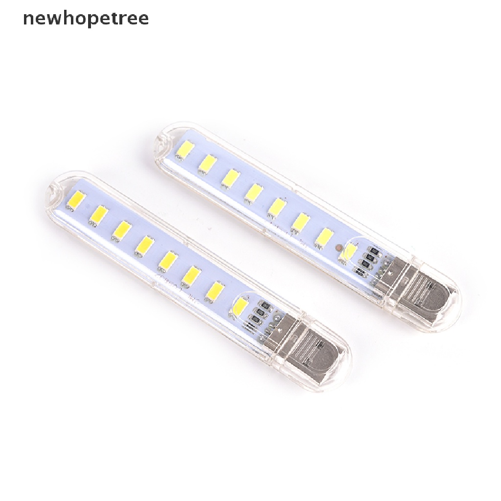 Đèn LED 8 Bóng Mini USB Di Động Tiện Dụng Cho PC / Laptop