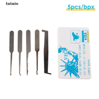 [TAT] Locksmith Tools Wrench Hand Tool Removal Hooks Lock Extractor Lock Pick Set CVX