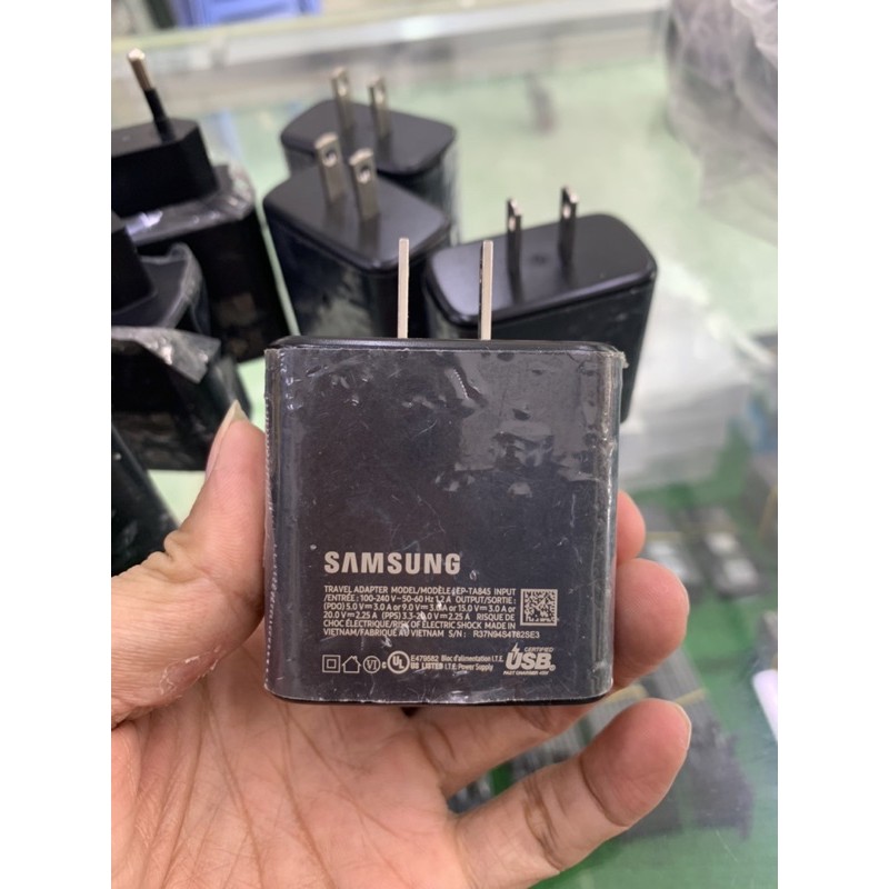 Bộ Sạc Nhanh 45W Note 10 Plus/ S20/ Note20, bảo hành 12 tháng