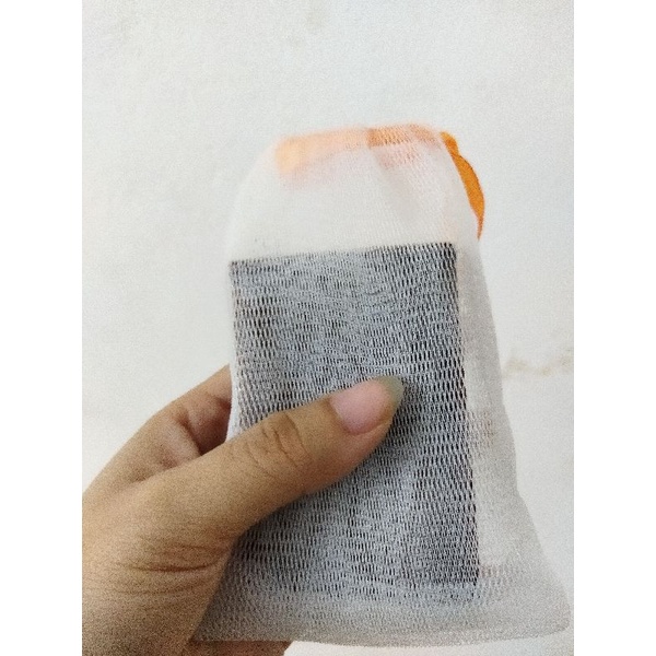 Túi lưới siêu bền tạo bọt đựng xà bông