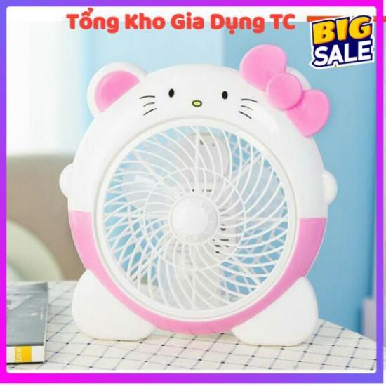 Quạt mini để bàn hình thú cắm điện kute nhỏ gọn tiết kiệm không gian công suất 20W