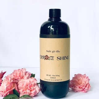 Nước gội đầu hoa hồng hữu cơ Karose 500ml