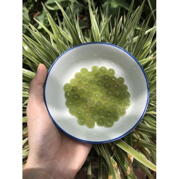 Trân châu lá dứa handmade