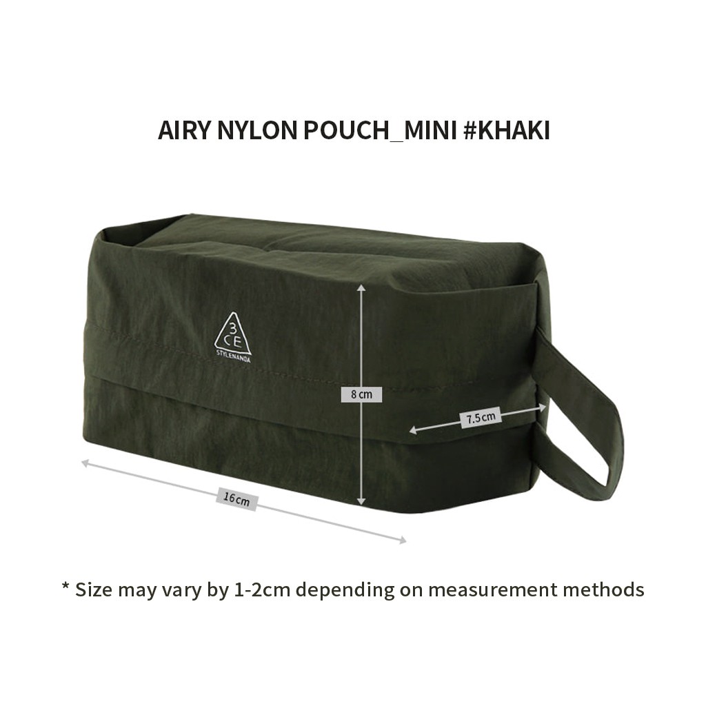 Túi Đựng 3CE Mỹ Phẩm Và Đồ Dùng Siêu Nhẹ Tiện Dụng Nhiều Kích Thước