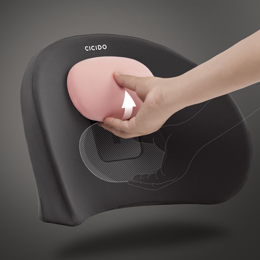 Gối tựa lưng ô tô cao cấp, gối tựa ô tô - Chống đau lưng