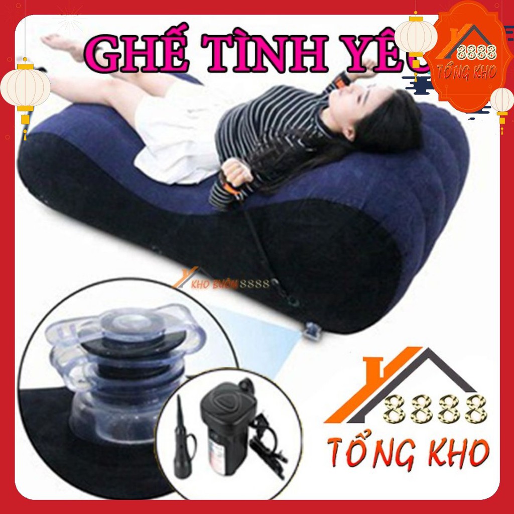 Ghế tình yêu HOT đệm ghế bơm hơi nâng cao cảm súc khi yêu hỗ trợ tư thế chất liệu êm ái bền bỉ cao cấp TOUGHAGE GETYEU