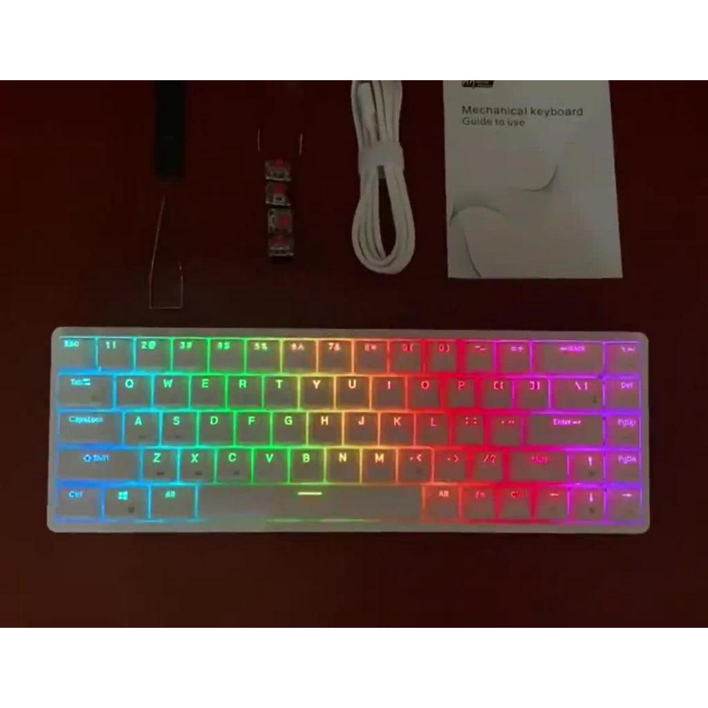 RK G68 RGB HOTSWAP - Bàn phím cơ không dây Royal Kludge RK G68 Bluetooth 5.1 và Wireless 2.4G - Chính Hãng | BigBuy360 - bigbuy360.vn
