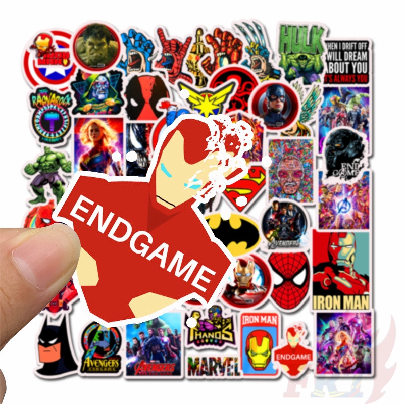 ❉ Marvel &amp; DC - Series 04 Superhero Stickers ❉ 50Pcs/Set Super Hero Waterproof DIY Fashion Decals Doodle Stickers