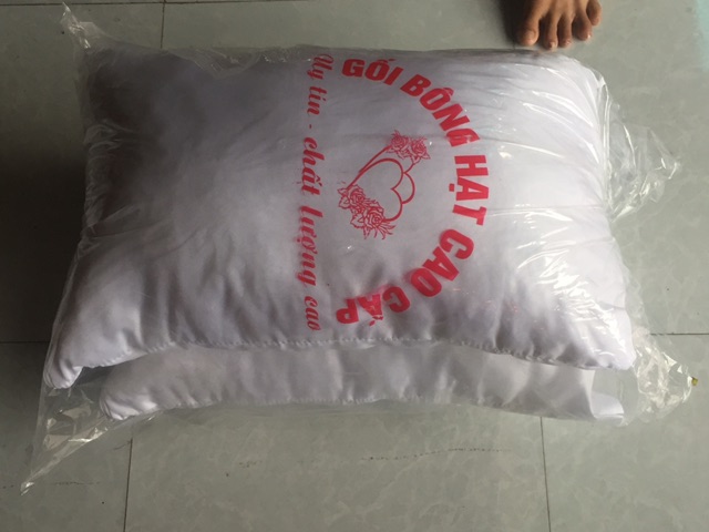 Combo 2 Ruột gối bông trắng 45x65