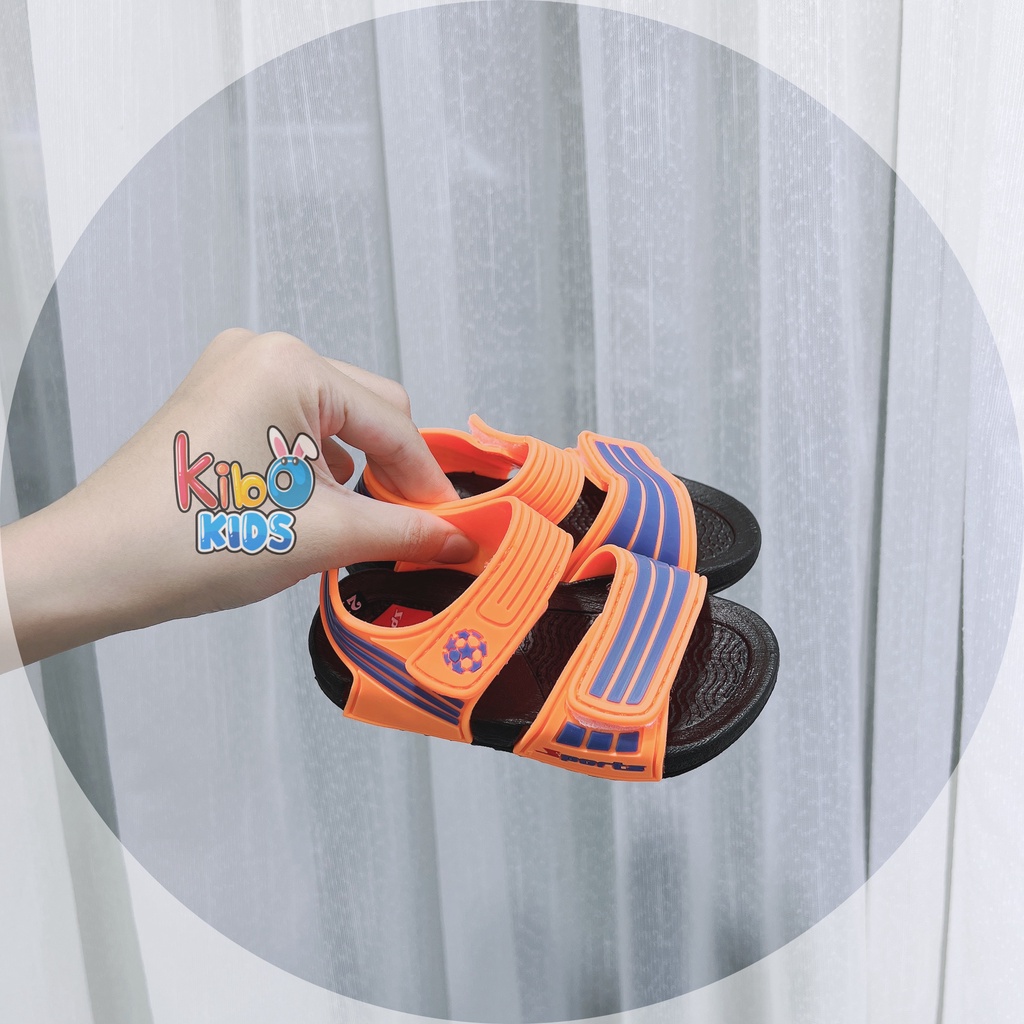 ￼Sandal nhựa dẻo -  Sandal cho bé trai bé gái 1-3 tuổi chống trượt mã mới SA417