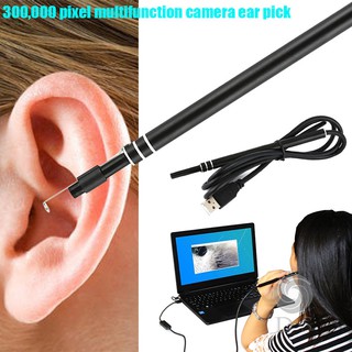 Bộ camera nội soi tai cổng USB HD kèm cây lấy ráy tai 2 trong 1