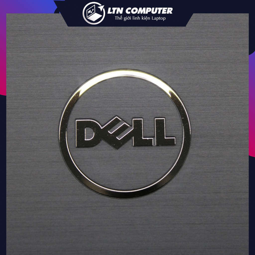 Tem laptop Dell đen trung (14 inch) - Logo laptop Dell đen trung 14 inch