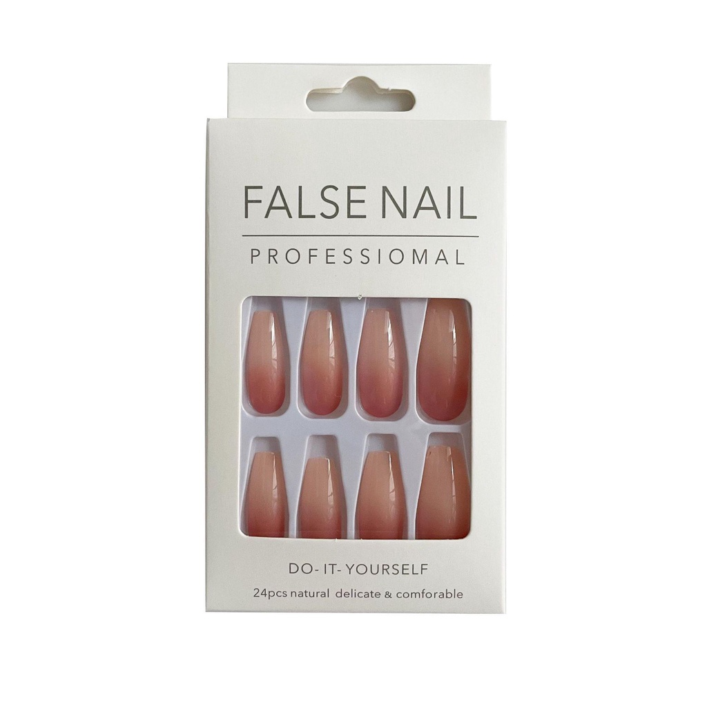 Bộ 24 Móng Tay Giả Che Phủ Toàn Diện Dành Cho Múa Ba Lê