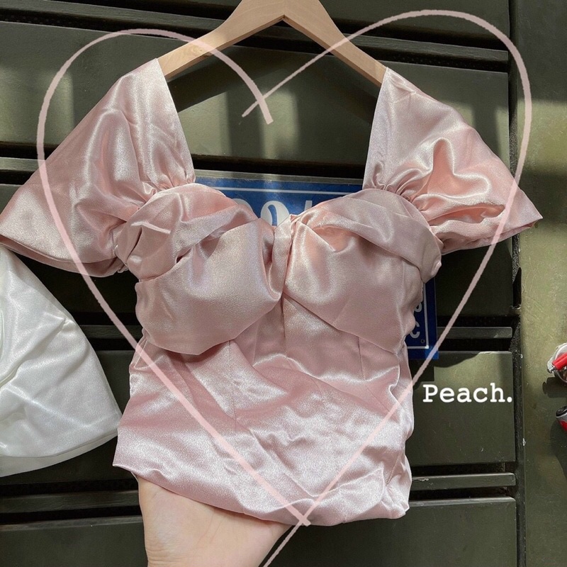 💥CÓ SẴN💥 Áo phi nhún chỉ cúp ngực sang xịn - ẢNH THẬTi