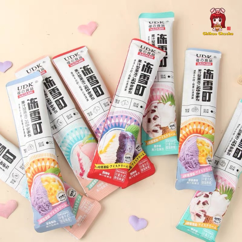 Thạch mút gói kem trái cây 400g